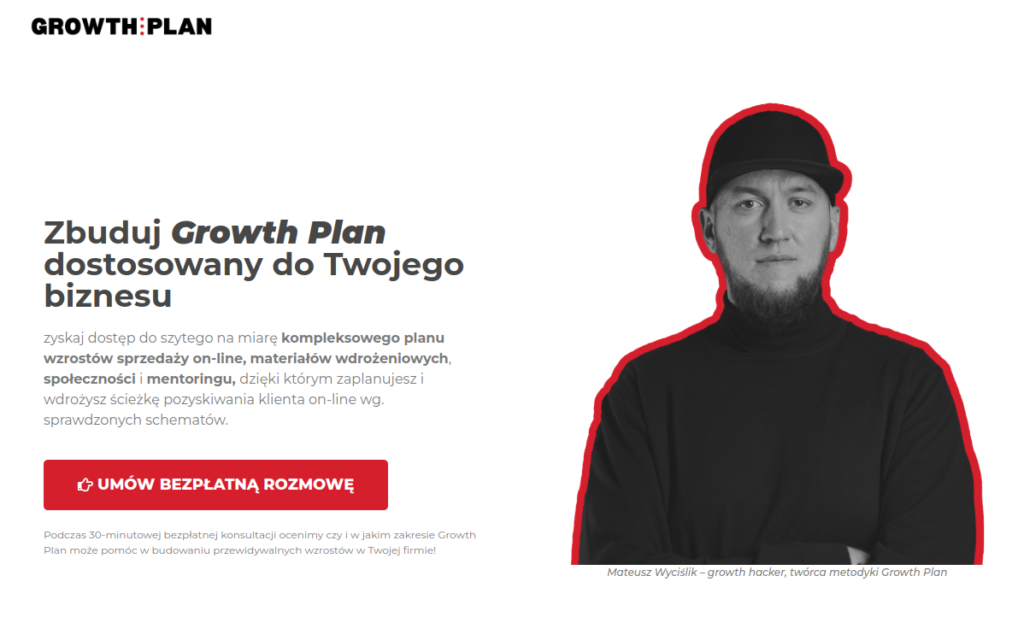 Growth plan CTA