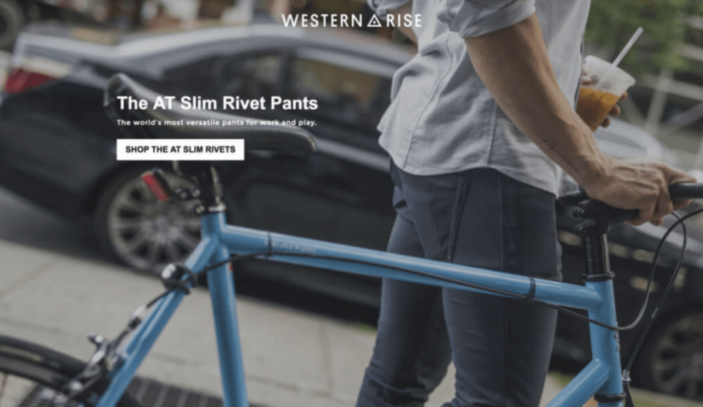 Western rise sekcja hero